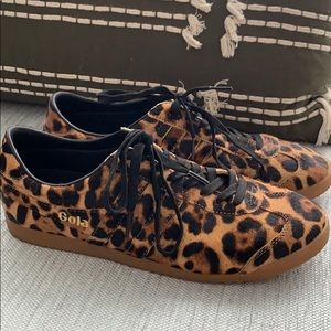 Gola for JCrew calf hair sneakers